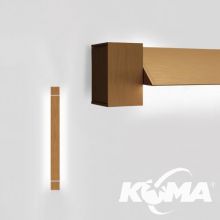 Pivot oświetlenie ścienne kinkiet L.57,2 brąz 30W led 750lm 2700K IP40
